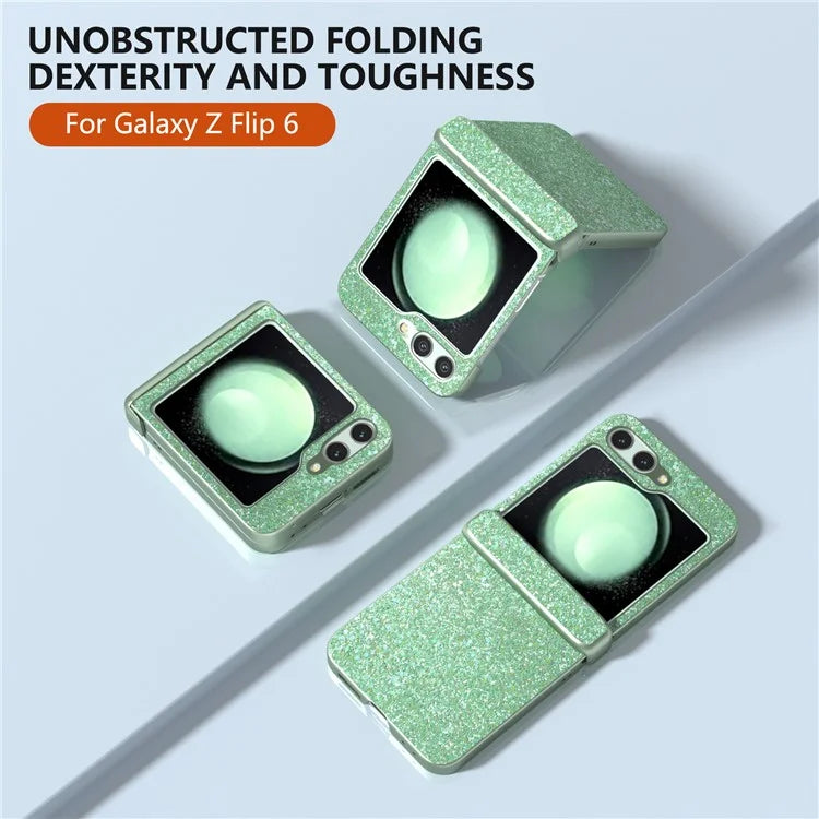 For Samsung Galaxy Z Flip6 5G Phone Case Wholesale PC+PU Leather Phone Shell