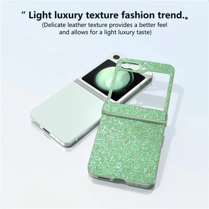 For Samsung Galaxy Z Flip6 5G Phone Case Wholesale PC+PU Leather Phone Shell