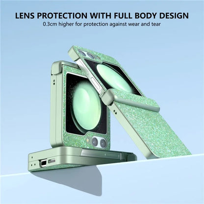For Samsung Galaxy Z Flip6 5G Phone Case Wholesale PC+PU Leather Phone Shell