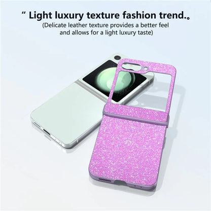 For Samsung Galaxy Z Flip6 5G Phone Case Wholesale PC+PU Leather Phone Shell