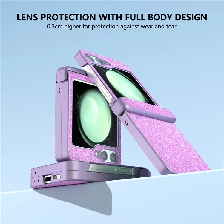 For Samsung Galaxy Z Flip6 5G Phone Case Wholesale PC+PU Leather Phone Shell