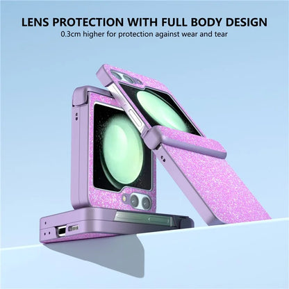 For Samsung Galaxy Z Flip6 5G Phone Case Wholesale PC+PU Leather Phone Shell