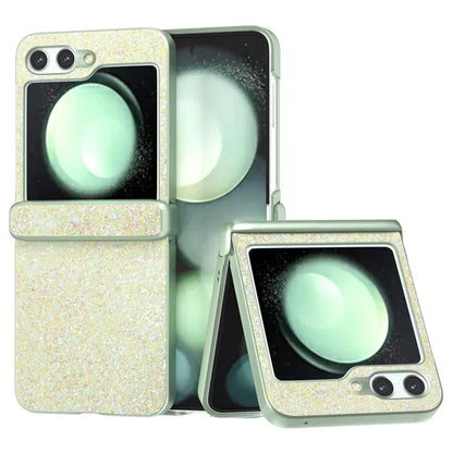 For Samsung Galaxy Z Flip6 5G Phone Case Wholesale PC+PU Leather Phone Shell