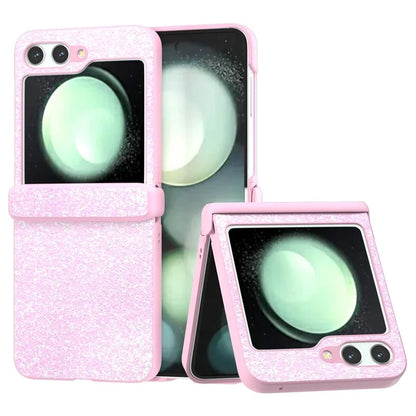 For Samsung Galaxy Z Flip6 5G Phone Case Wholesale PC+PU Leather Phone Shell