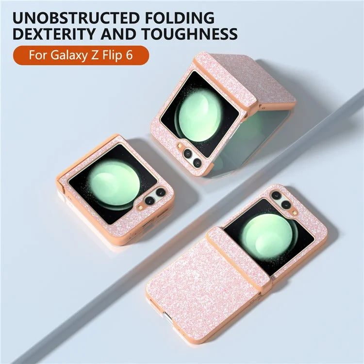For Samsung Galaxy Z Flip6 5G Phone Case Wholesale PC+PU Leather Phone Shell