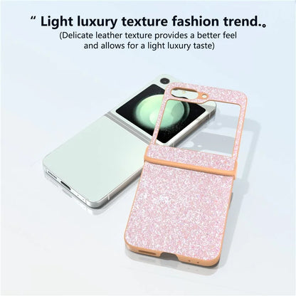 For Samsung Galaxy Z Flip6 5G Phone Case Wholesale PC+PU Leather Phone Shell