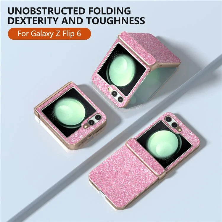 For Samsung Galaxy Z Flip6 5G Phone Case Wholesale PC+PU Leather Phone Shell
