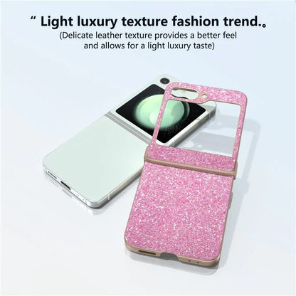 For Samsung Galaxy Z Flip6 5G Phone Case Wholesale PC+PU Leather Phone Shell