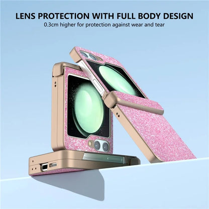 For Samsung Galaxy Z Flip6 5G Phone Case Wholesale PC+PU Leather Phone Shell