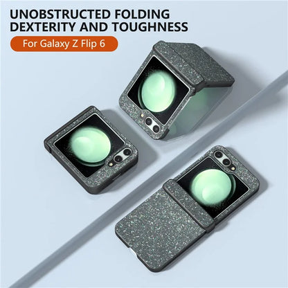 For Samsung Galaxy Z Flip6 5G Phone Case Wholesale PC+PU Leather Phone Shell