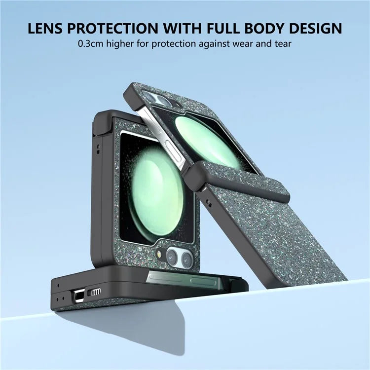 For Samsung Galaxy Z Flip6 5G Phone Case Wholesale PC+PU Leather Phone Shell
