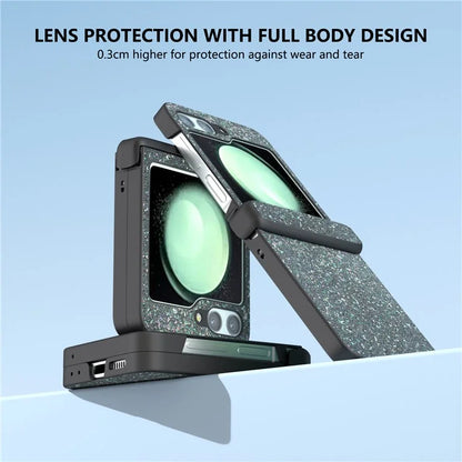 For Samsung Galaxy Z Flip6 5G Phone Case Wholesale PC+PU Leather Phone Shell