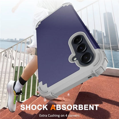 L-Style For Samsung Galaxy A55 5G Case Anti-Scratch PC + Silicone Phone Cover