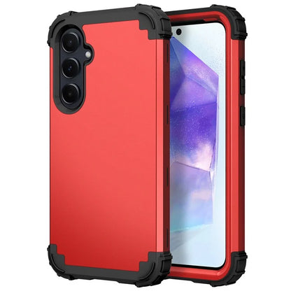 L-Style For Samsung Galaxy A55 5G Case Anti-Scratch PC + Silicone Phone Cover