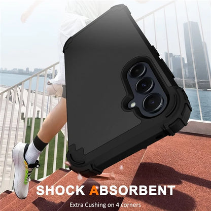 L-Style For Samsung Galaxy A55 5G Case Anti-Scratch PC + Silicone Phone Cover