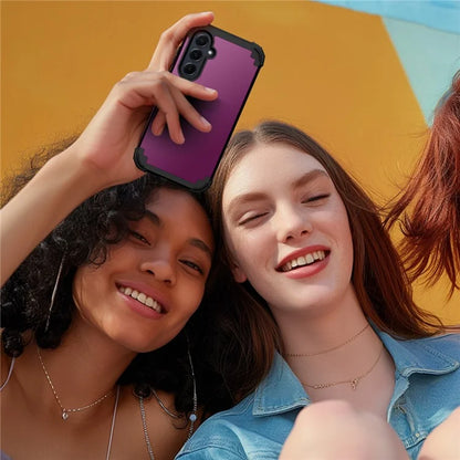 L-Style For Samsung Galaxy A55 5G Case Anti-Scratch PC + Silicone Phone Cover