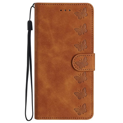 For Google Pixel 8a Case Anti-Scratch Phone Shell Imprinted Leather Wallet Stand Cover