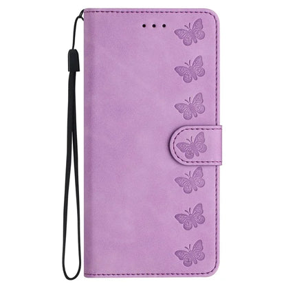For Google Pixel 8a Case Anti-Scratch Phone Shell Imprinted Leather Wallet Stand Cover