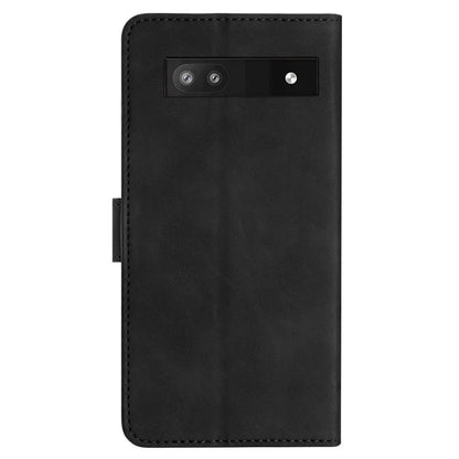 For Google Pixel 8a Case Anti-Scratch Phone Shell Imprinted Leather Wallet Stand Cover