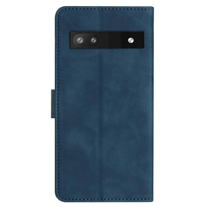 For Google Pixel 8a Case Anti-Scratch Phone Shell Imprinted Leather Wallet Stand Cover