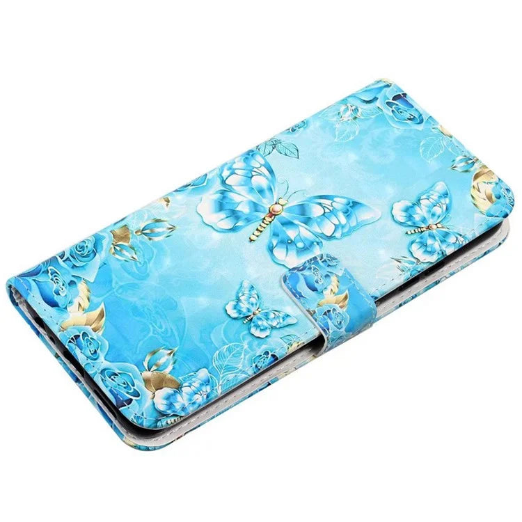 For Google Pixel 8a Mobile Phone Case 3D Pattern Printing Leather Cover