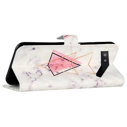 For Google Pixel 8a Mobile Phone Case 3D Pattern Printing Leather Cover
