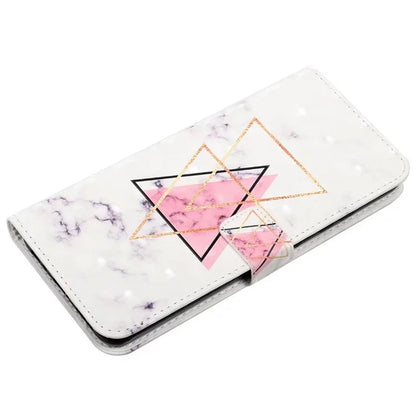For Google Pixel 8a Mobile Phone Case 3D Pattern Printing Leather Cover