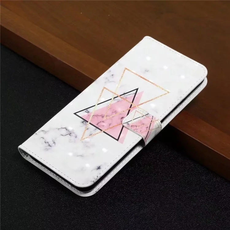 For Google Pixel 8a Mobile Phone Case 3D Pattern Printing Leather Cover