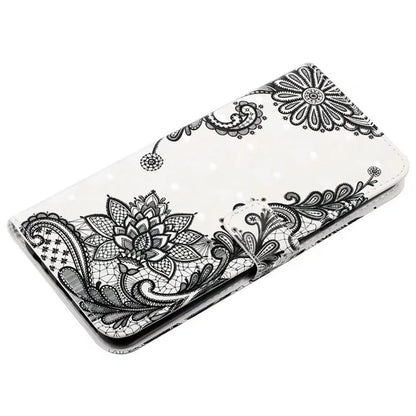 For Google Pixel 8a Mobile Phone Case 3D Pattern Printing Leather Cover