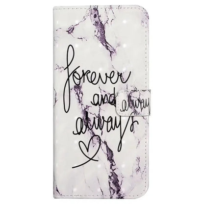 For Google Pixel 8a Mobile Phone Case 3D Pattern Printing Leather Cover