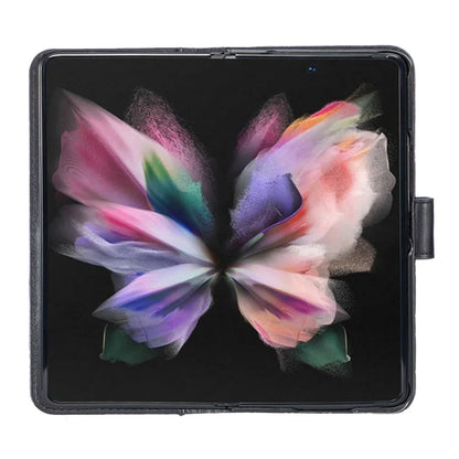 BINFEN COLOR For Samsung Galaxy Z Fold6 5G Case Rhombus Wallet PU Leather Phone Cover