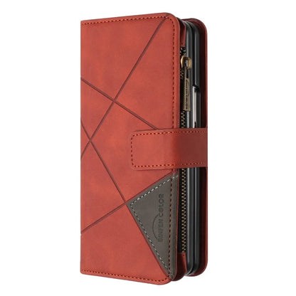 BINFEN COLOR For Samsung Galaxy Z Fold6 5G Case Zipper Pocket Wallet Leather Phone Cover