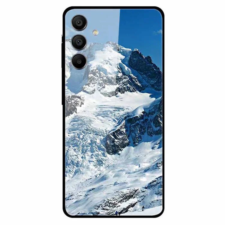 For Samsung Galaxy A15 4G / 5G Case Pattern Design Protective Tempered Glass Phone Cover