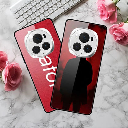For Honor Magic6 Pro 5G Case Pattern Printing Tempered Glass Phone Cover