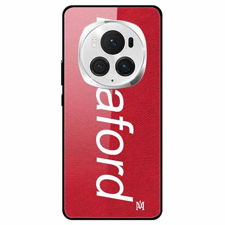 For Honor Magic6 Pro 5G Case Pattern Printing Tempered Glass Phone Cover
