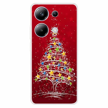 For Xiaomi Poco M6 Pro 4G / Redmi Note 13 Pro 4G Case Christmas Pattern TPU Phone Cover