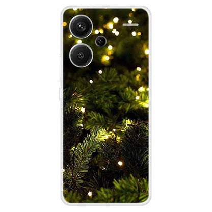 For Xiaomi Redmi Note 13 Pro+ 5G Case Soft TPU Phone Cover Merry Christmas