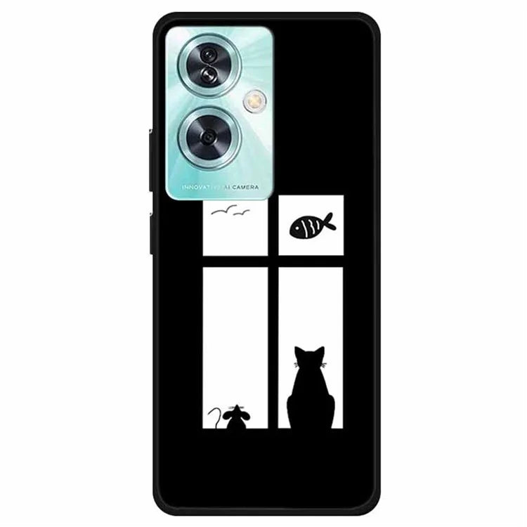 For OnePlus Nord N30 SE 5G Case Pattern Design Slim TPU Phone Cover