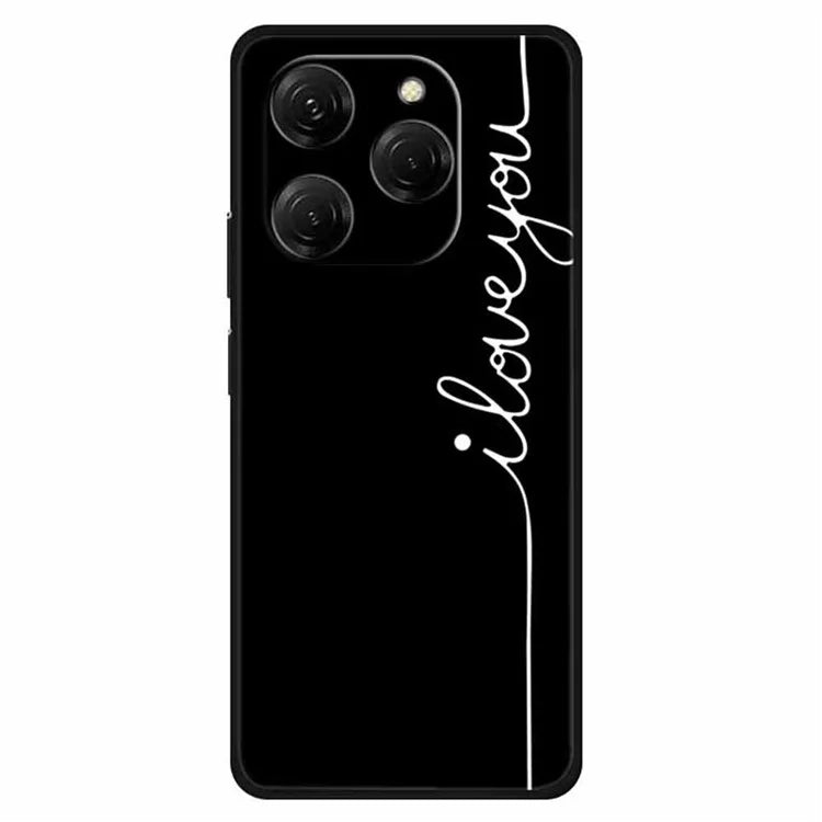 For TECNO Spark 20 Pro Case Soft TPU Mobile Phone Cover Pattern Printed