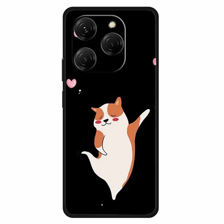 For TECNO Spark 20 Pro Case Soft TPU Mobile Phone Cover Pattern Printed