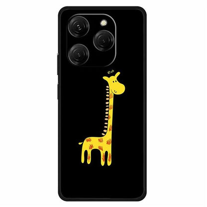 For TECNO Spark 20 Pro Case Soft TPU Mobile Phone Cover Pattern Printed