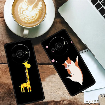 For Xiaomi Redmi A3 / Poco C61 4G Shockproof Case Pattern Print Soft TPU Phone Cover