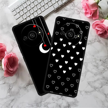 For Xiaomi Redmi A3 / Poco C61 4G Shockproof Case Pattern Print Soft TPU Phone Cover