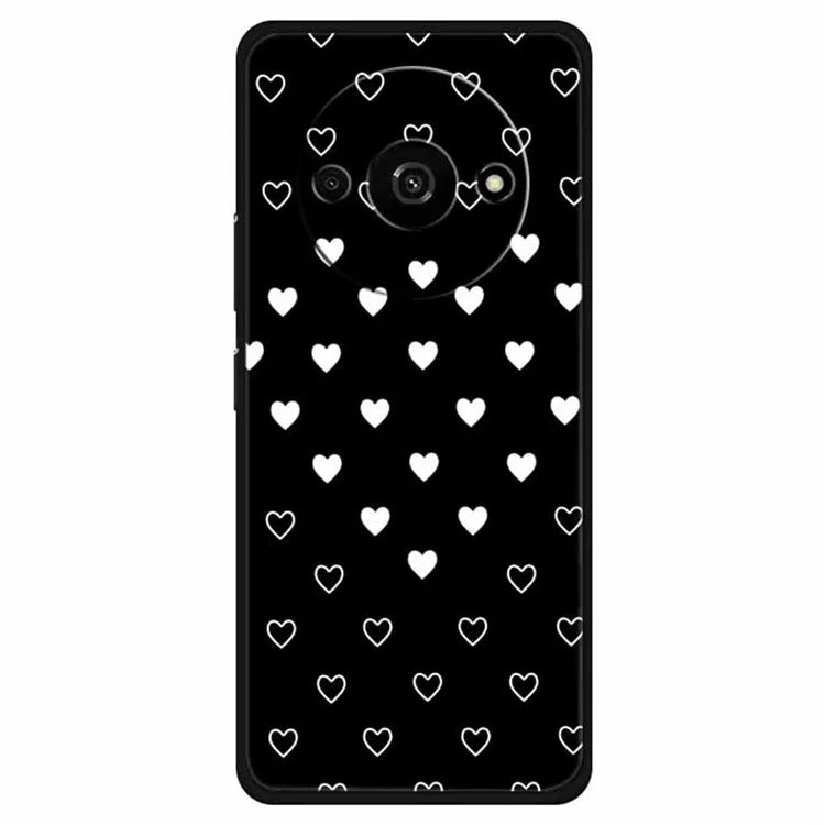 For Xiaomi Redmi A3 / Poco C61 4G Shockproof Case Pattern Print Soft TPU Phone Cover