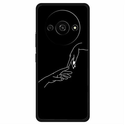 For Xiaomi Redmi A3 / Poco C61 4G Shockproof Case Pattern Print Soft TPU Phone Cover