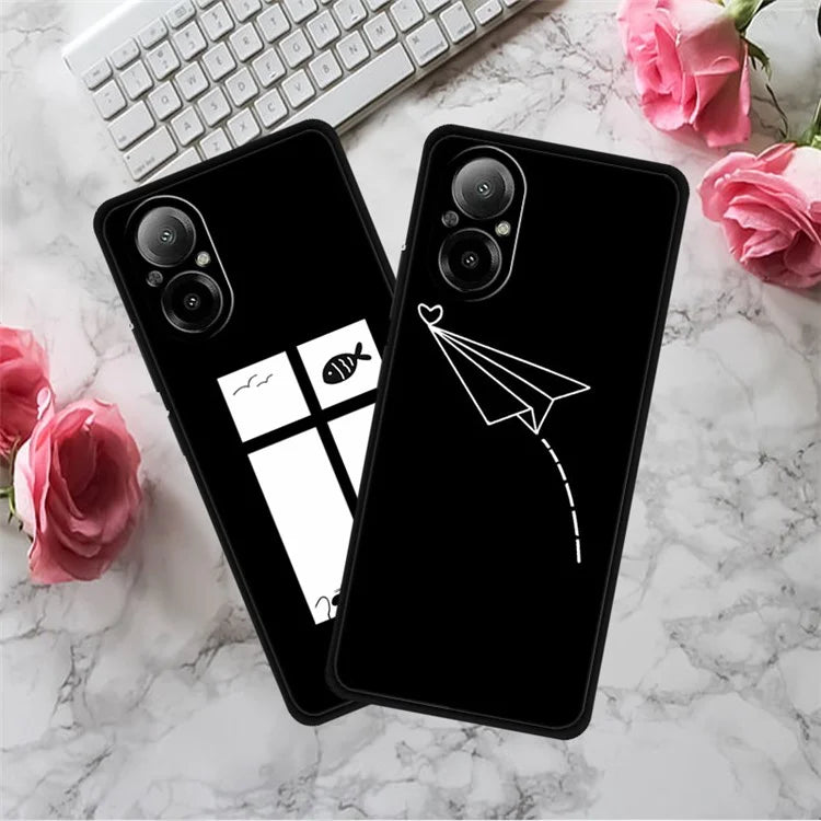 For Realme C67 4G TPU Case Pattern Printing Protective Phone Cover