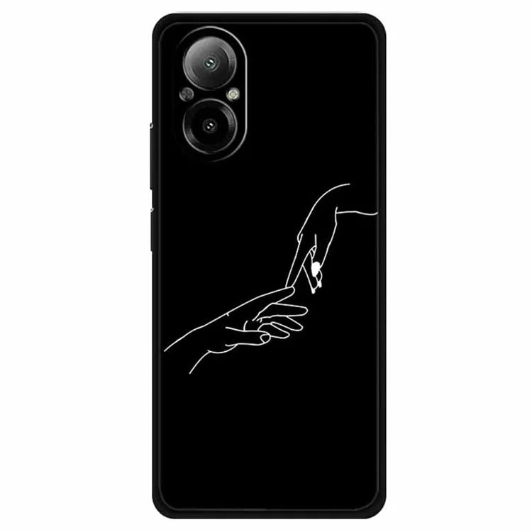For Realme C67 4G TPU Case Pattern Printing Protective Phone Cover