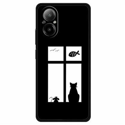 For Realme C67 4G TPU Case Pattern Printing Protective Phone Cover