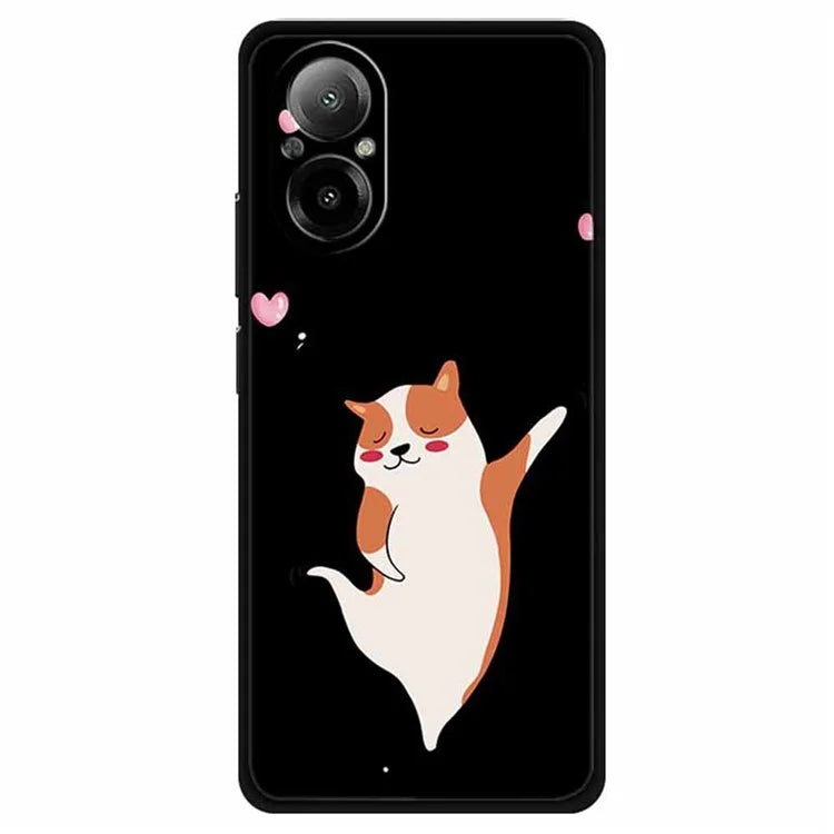 For Realme C67 4G TPU Case Pattern Printing Protective Phone Cover