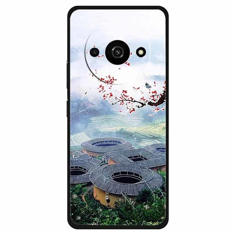 For Xiaomi Redmi A3 / Poco C61 4G Case Unique Pattern Design Soft TPU Phone Cover